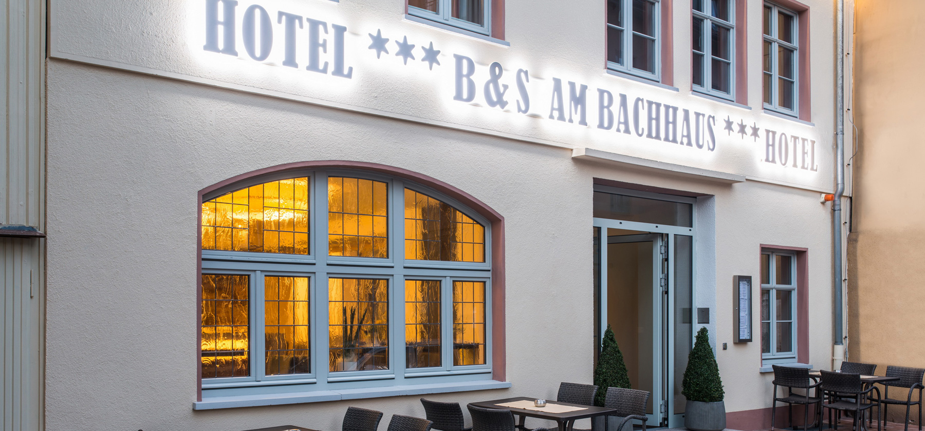 Hotel u. Restaurant am Bachhaus in Eisenach - Thüringer Wald